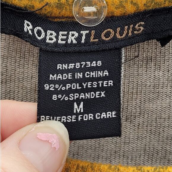 Robert Louis Striped Stretchy Boat Neck Scrunch Sleeve Midi ALine Dress - Picture 4 of 14